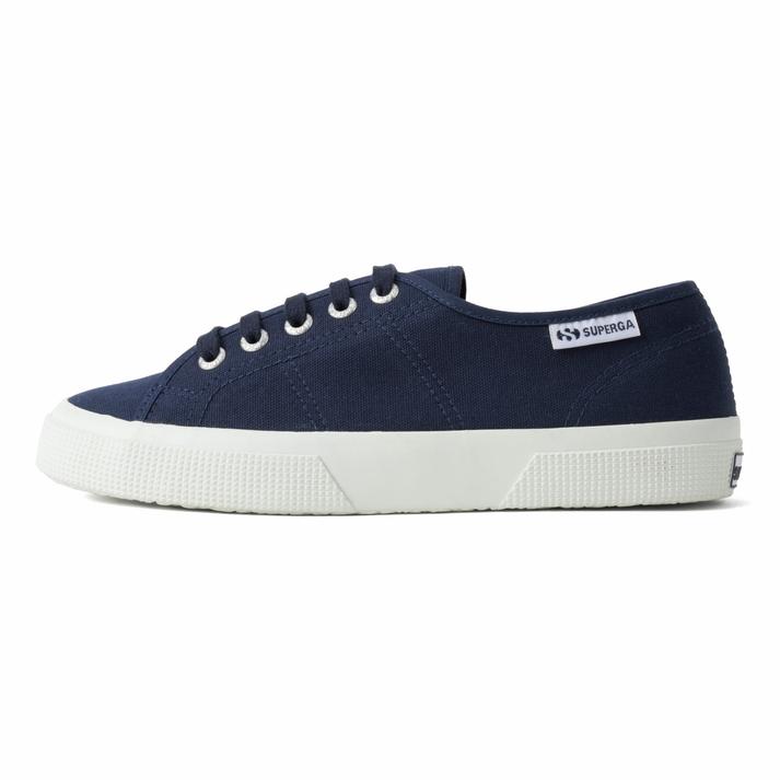 SUPERGA 3750 LEGGERA NAVY-Fwht F43