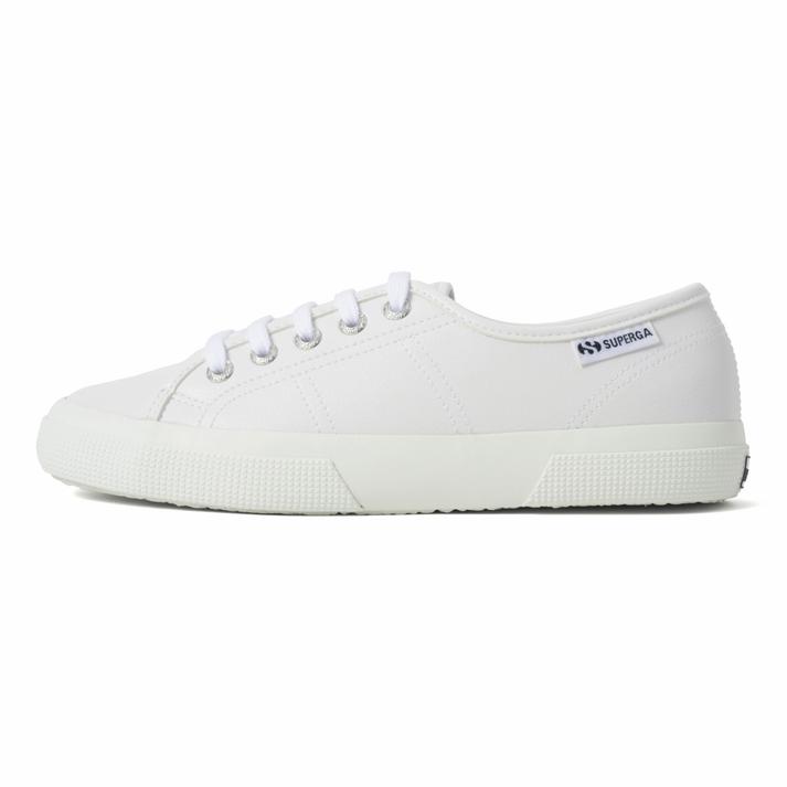 SUPERGA 3750 VEGAN TUMB MATERIAL LE WHITE 900