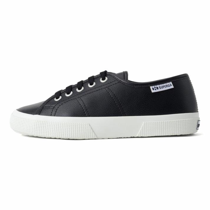 SUPERGA 3750 VEGAN TUMB MATERIAL LE BLACK 999