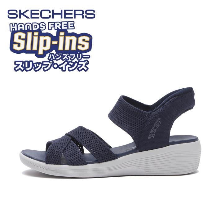 yz fB[X ySKECHERSz XPb`[Y ARYA - COOLING OFF AA_N[OIt 163524 ABC-MART *NVY 23cm