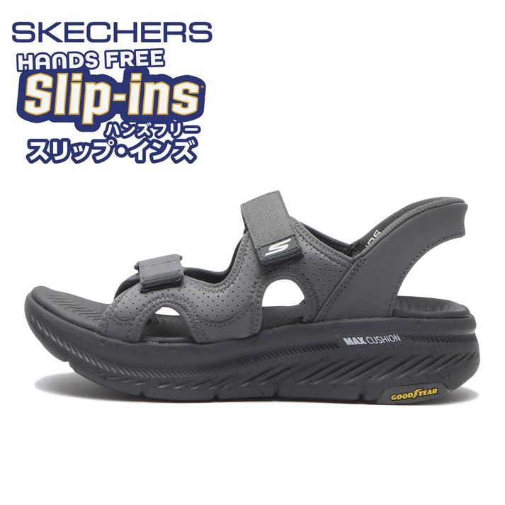 SKECHERS �}�b�N�X�N�b�V���j���O�v���~�A�T���_�� GRY