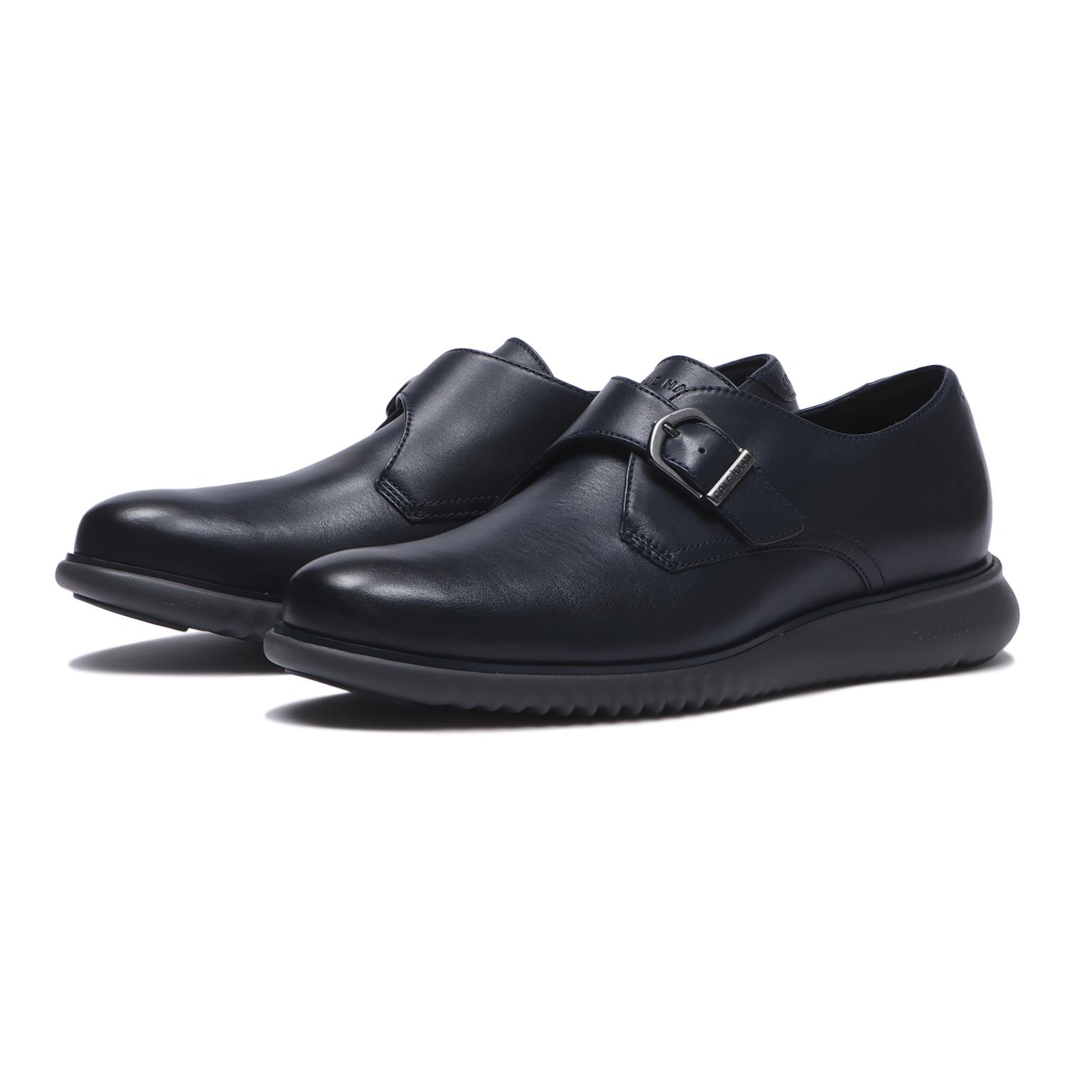 COLE HAAN ゼログランド ドレスシューズ 伸縮性 9 1/2 M COLE HAAN】 コール ハーン 2.ZEROGRAND MONK STRAP 2.ゼログランド