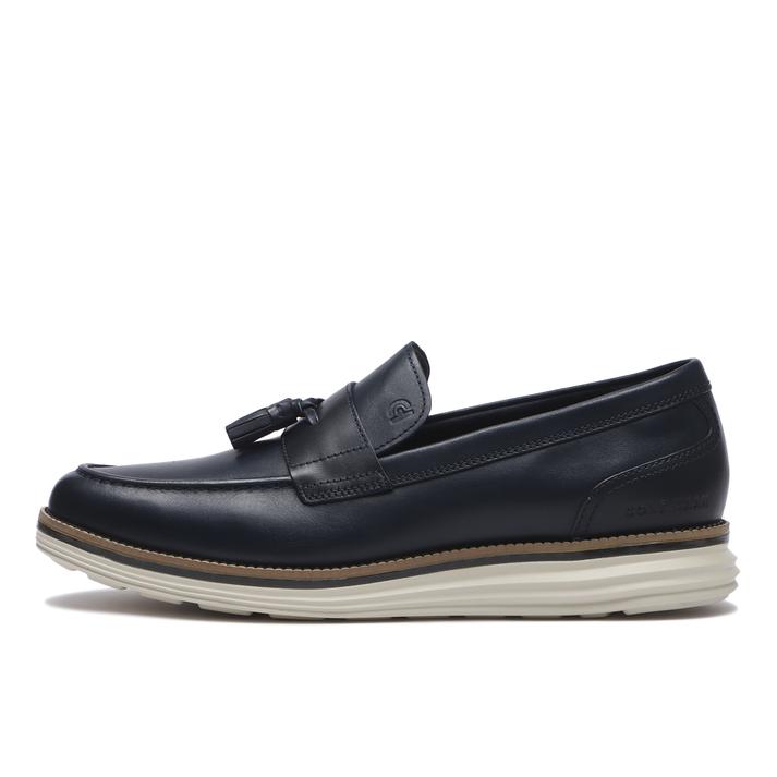 yz yCOLE HAANz R[ n[ OG MERIDIAN TASSEL LOAFERS IWiOh fBA ^bZ[t@[ C40715 ABC-MART *NAVY/IVORY 24.5cm