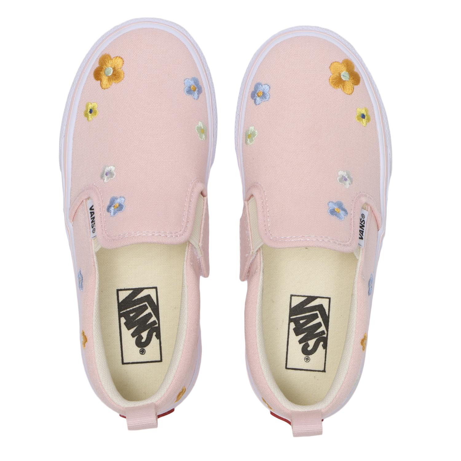 キッズ 【VANS】 ヴァンズ 17-22(H) SLIP ON スリッポン V98PS EB.FLW