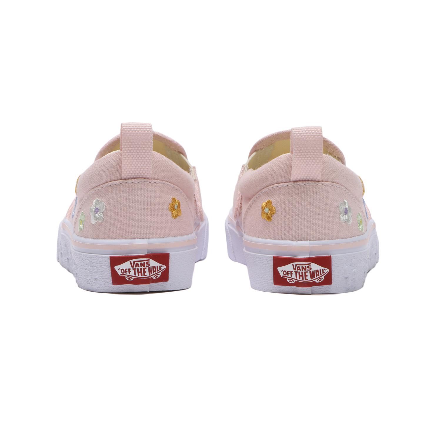 女性、キッズ用！FLOW hybrid ワンタッチバイン　Sサイズ キッズ 【VANS】 ヴァンズ 17-22(H) SLIP ON スリッポン V98PS EB.FLW