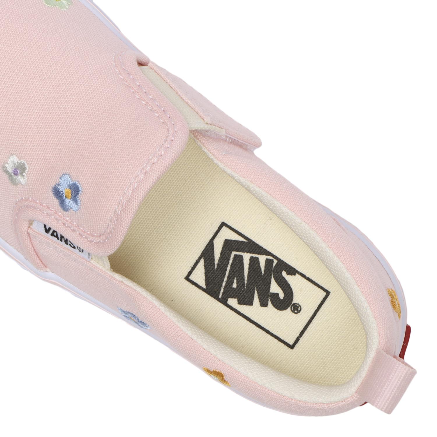 キッズ 【VANS】 ヴァンズ 17-22(H) SLIP ON スリッポン V98PS EB.FLW