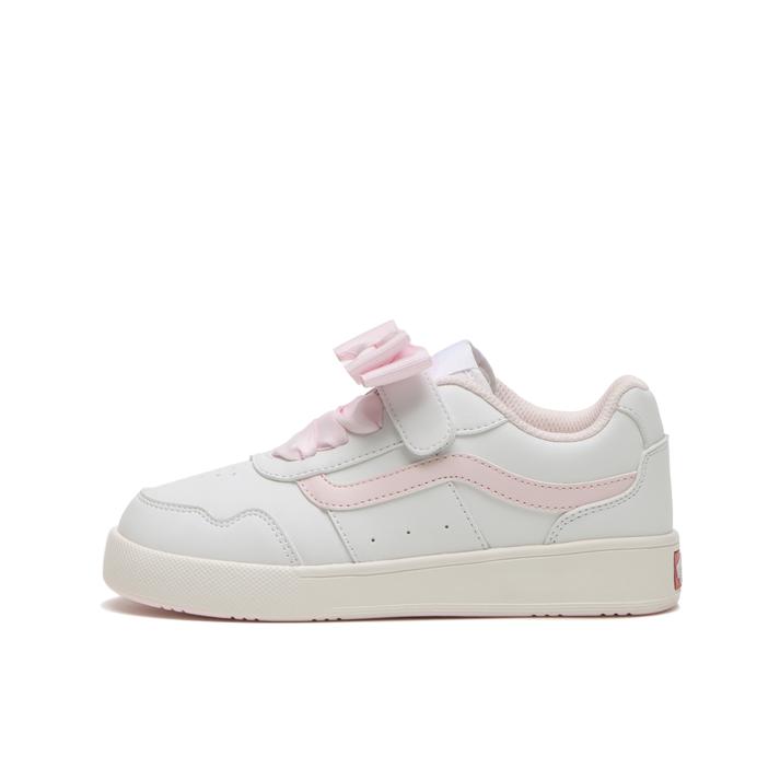 LbY yVANSz @Y 17-22(H) RIGIDA W_ V2920K RBN WHITE/PINK 18.5cm