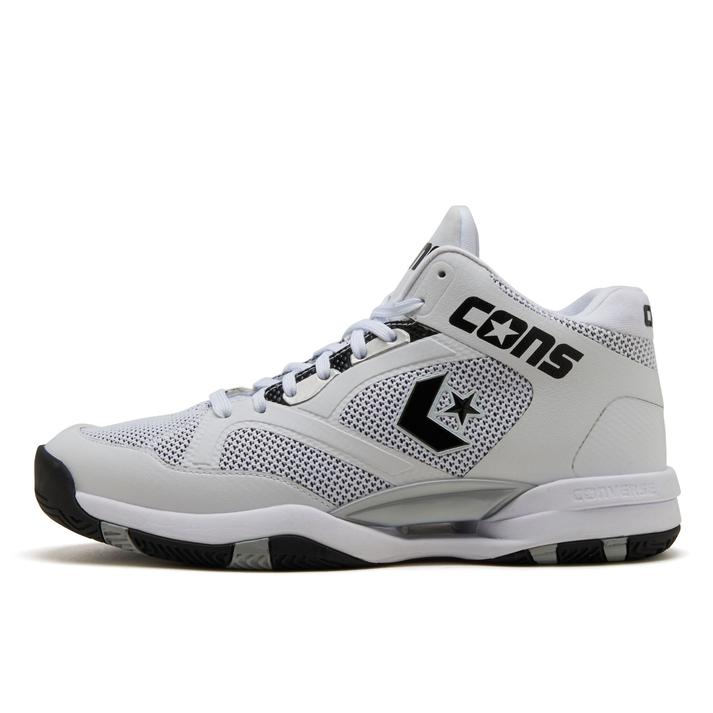 yz yCONVERSEz Ro[X CONS ACCELERATOR MID RY ANZ[^[ MID 33500401 WHITE 7(25cm)