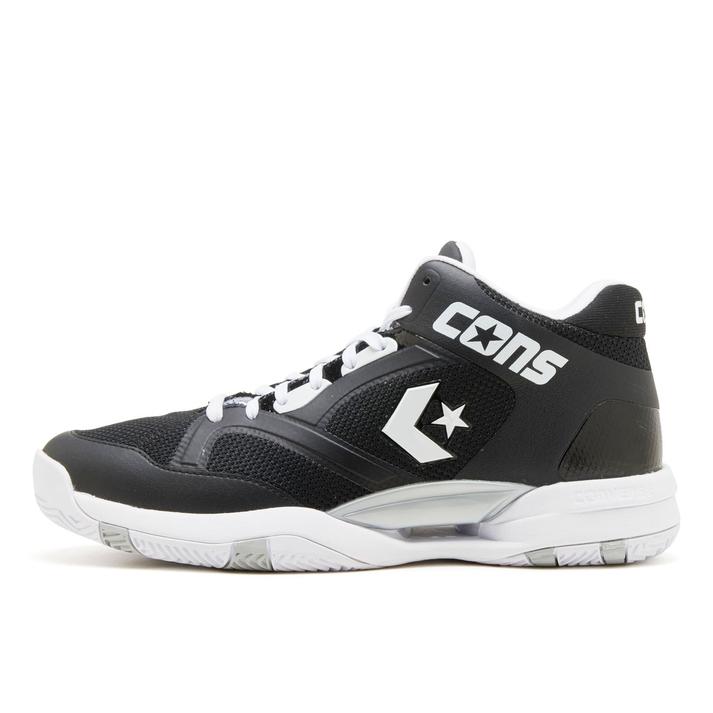 yz yCONVERSEz Ro[X CONS ACCELERATOR MID RY ANZ[^[ MID 33500402 BLACK 7(25cm)