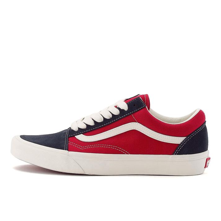 yz yVANSz @Y OLD SKOOL I[hXN[ VN000D9YY9T 2-TONE NAVY/RED 4H(22.5cm)