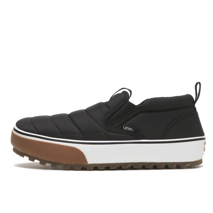 VANS MTE �X�m�[���b�W �X���b�p �~�b�h QUILTED BLACK