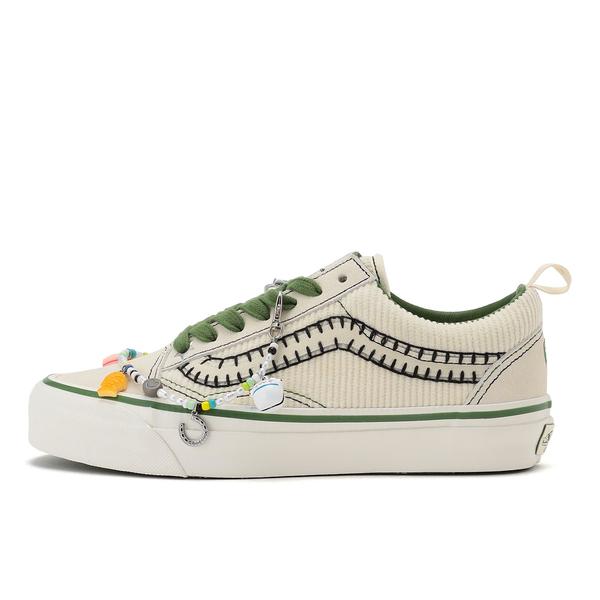 VANS プレミアム オールドスクール チャームズ ホワイト 22.5cm