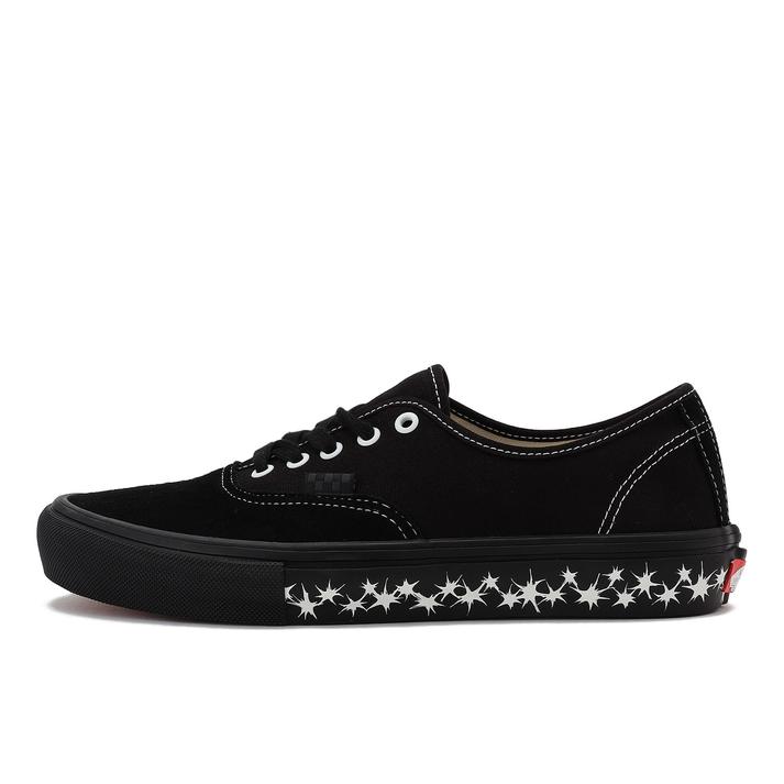 VANS �X�P�[�g �I�[�Z���e�B�b�N BLACK SPLATTER