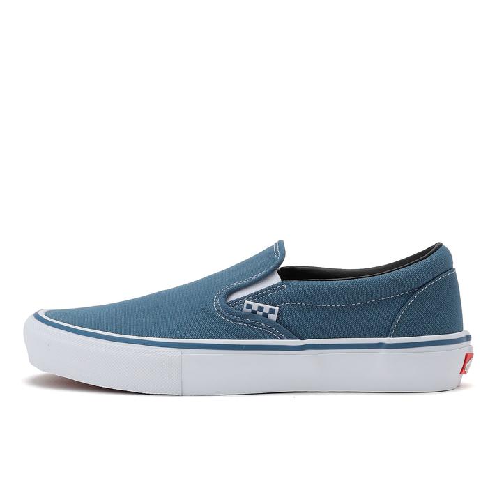 VANS �X�P�[�g �X���b�|�� NAVY