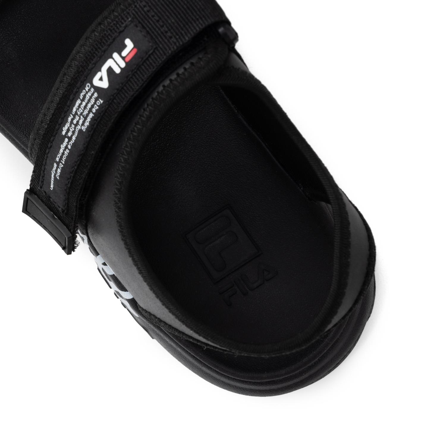 【FILA】 フィラ FILA TRACER SD SCRIPT BLACK/FILARED 国内発送 FILA】 フィラ FILA TRACER SD SCRIPT フィラトレーサーサンダル