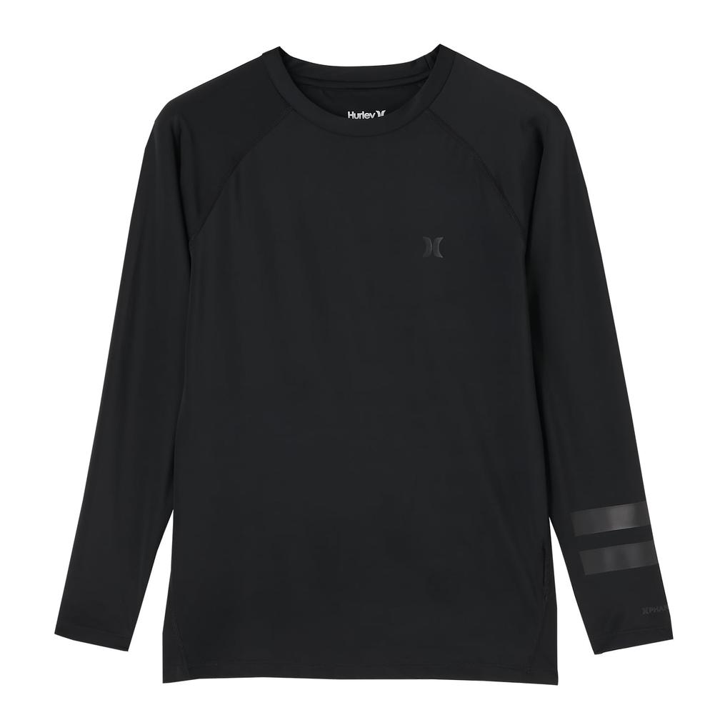  Hurley HURLEY PHANTOM Rash Block Party Compression L/S画像1