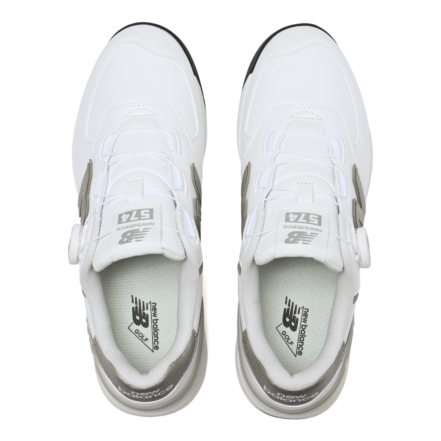 新品♪ ニューバランス／UG574BC4_4E／23.5cm／ホワイト・グレー NEW BALANCE】 ニューバランス UG574BC4(2E) UG574 UG574BC4 WHITE