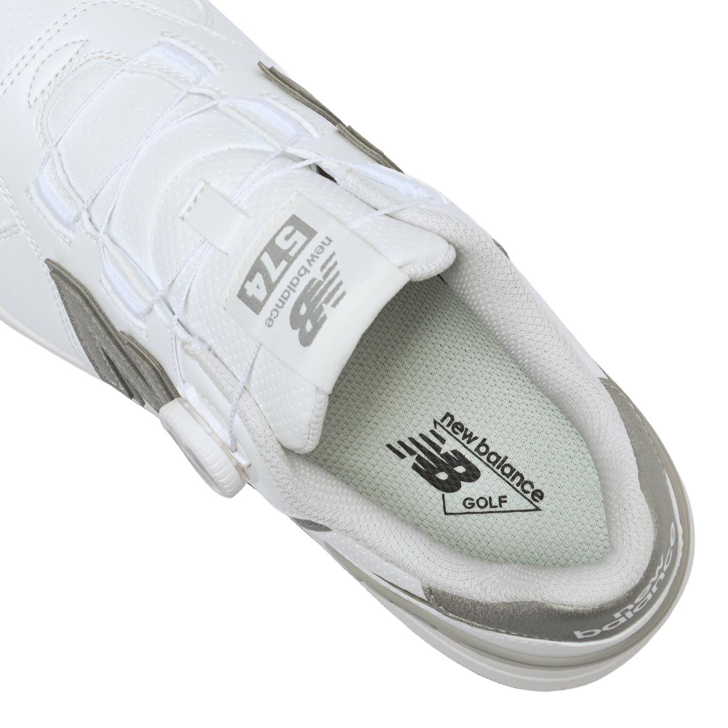 新品♪ ニューバランス／UG574BC4_4E／23.5cm／ホワイト・グレー NEW BALANCE】 ニューバランス UG574BC4(2E) UG574 UG574BC4 WHITE