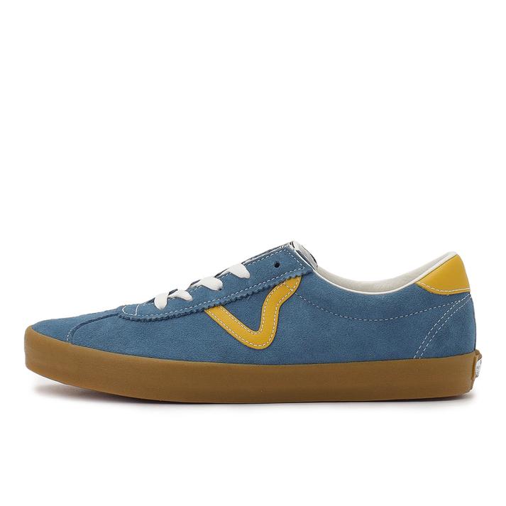 yz yVANSz @Y SPORT LOW X|[c [ VN000D6NBYL SPORT BLUE/YELL 4(22cm)