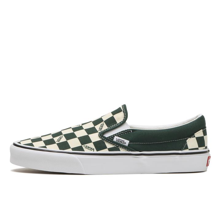 yz yVANSz @Y CLASSIC SLIP-ON Xb| VN000DAHEME VANS CHK EMERAL 10(28cm)