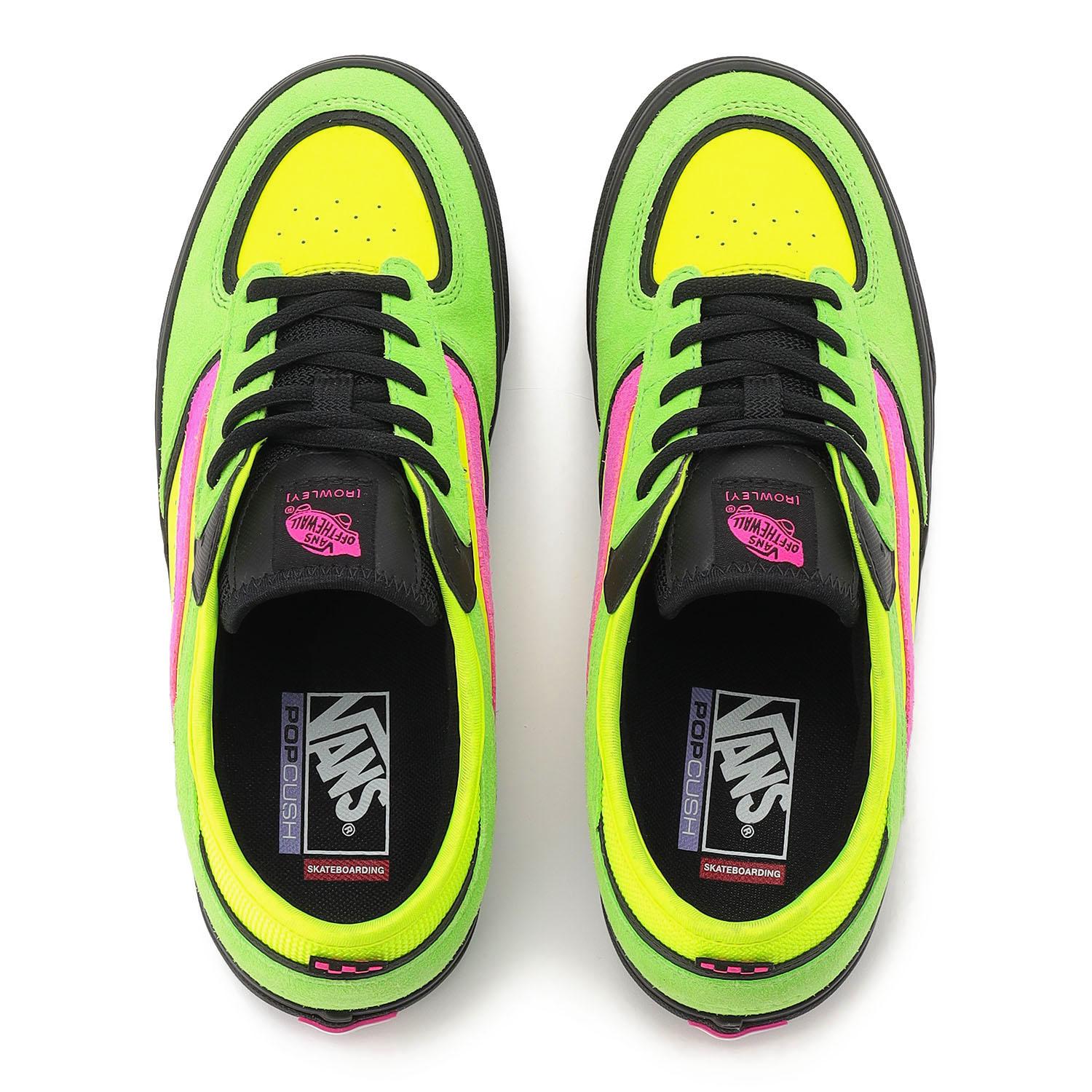 VANS】 ヴァンズ SKATE ROWLEY スケートローリー VN000DA24GO NEON