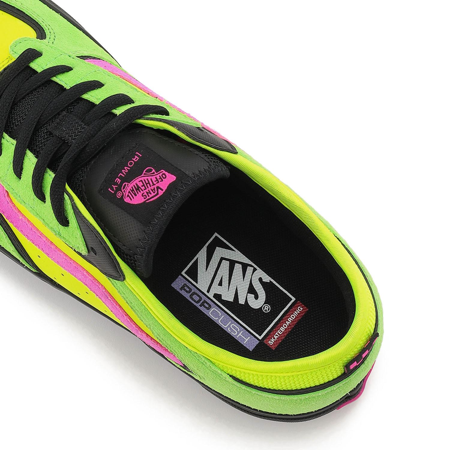 VANS】 ヴァンズ SKATE ROWLEY スケートローリー VN000DA24GO NEON