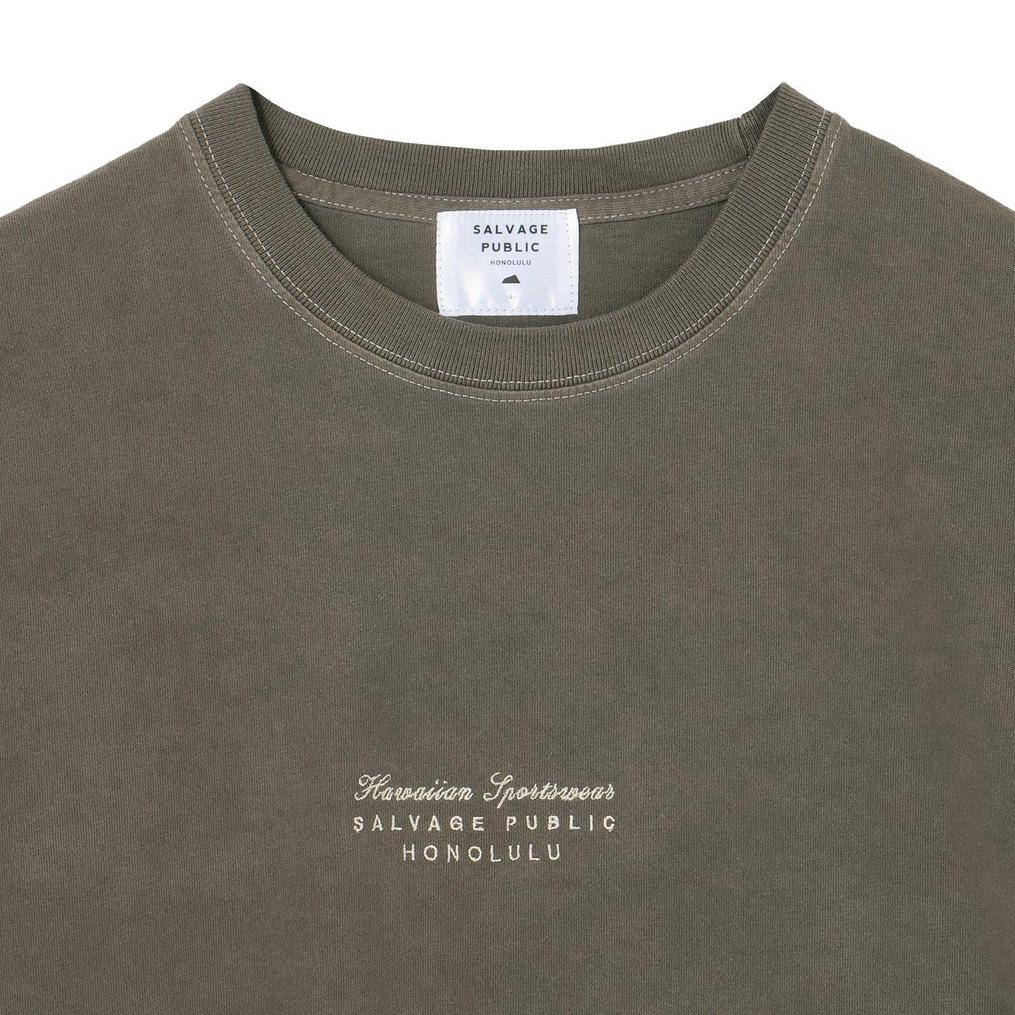  SALVAGE PUBLIC SALVAGE PUBLIC Pigment L/S Tee (Hawaiian Quilt)画像7