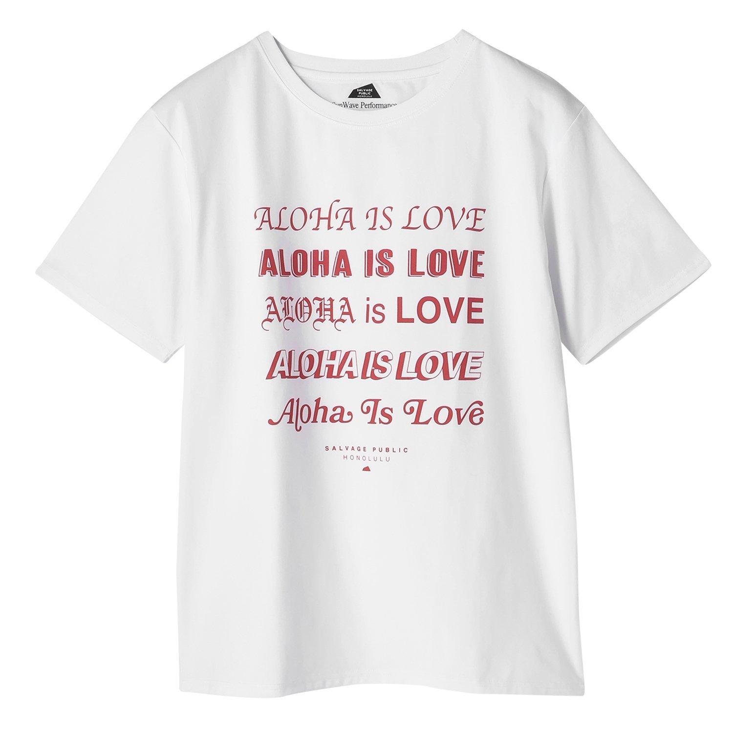SALVAGE PUBLIC SALVAGE PUBLIC Aloha is Love Surf Tee OSHMAN'S SMU