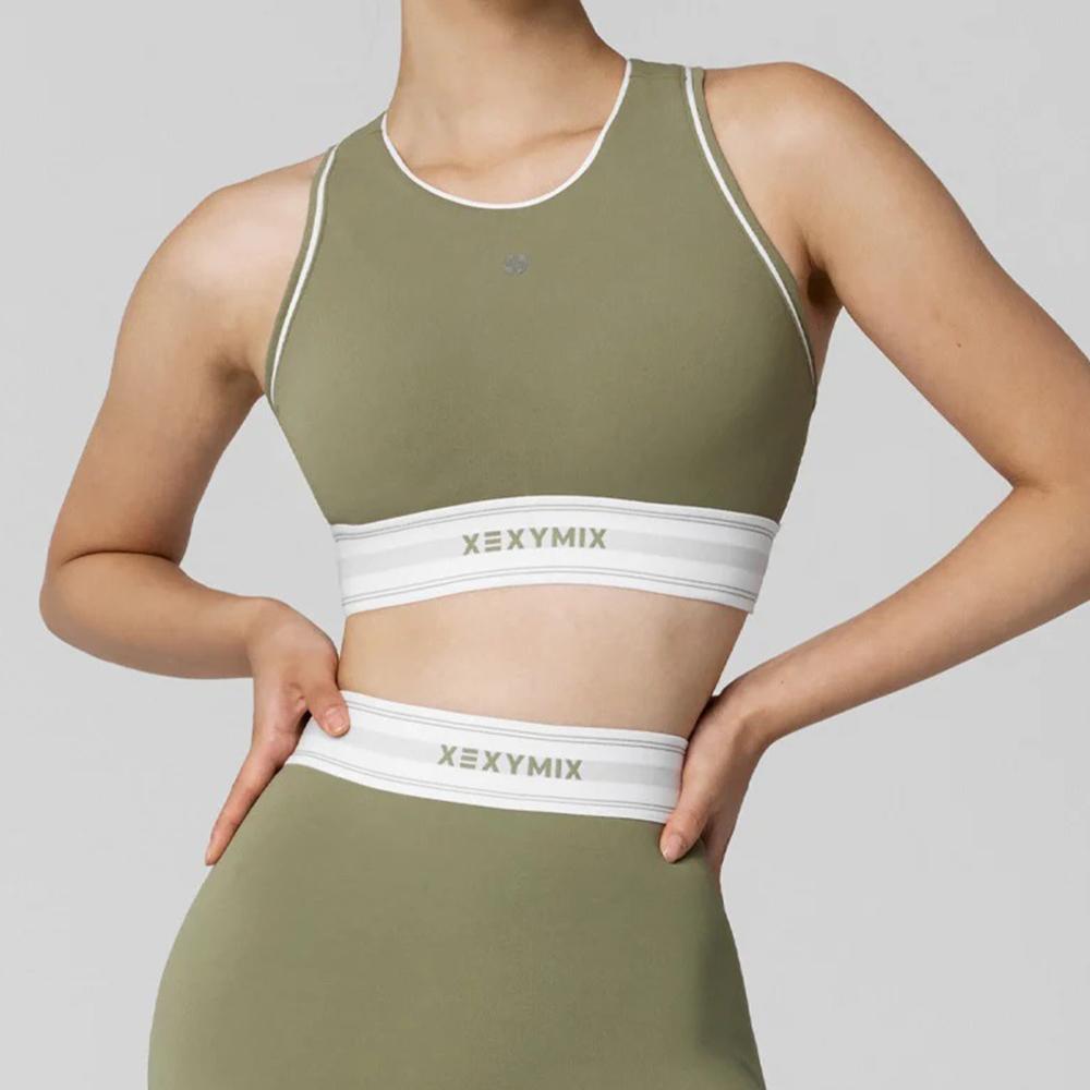 XEXYMIX XEXYMIX Black Label Signature 360N Active Fit Bra Top
