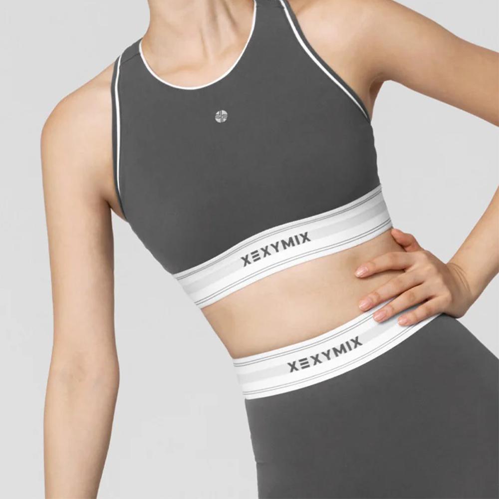 XEXYMIX XEXYMIX Black Label Signature 360N Active Fit Bra Top
