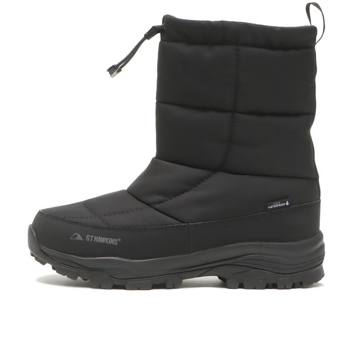 �y���������z �yHAWKINS�z �z�[�L���X GRIP PF BOOTS 4/4WP �O���b�v�p�t�u�[�c4�Z���`4�W�J���E�H�[�^�[�v���[�t HL84015 BLACK 9(27cm)