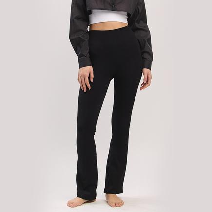 ITZON リブブーツカットレギンス