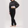  ITZON ITZON Ribbed Bootcut Leggins画像6