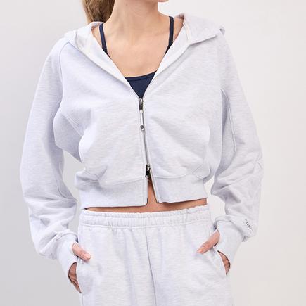 ITZON リブブロックジップアップ