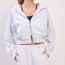 ITZON ITZON Ribbed Block Zip-Up画像1