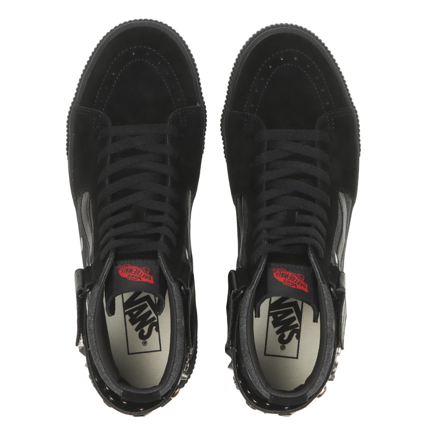 VANS】 ヴァンズ SK8-HI スケートハイ V38CF STDBLT BLACK/BLACK | ABC