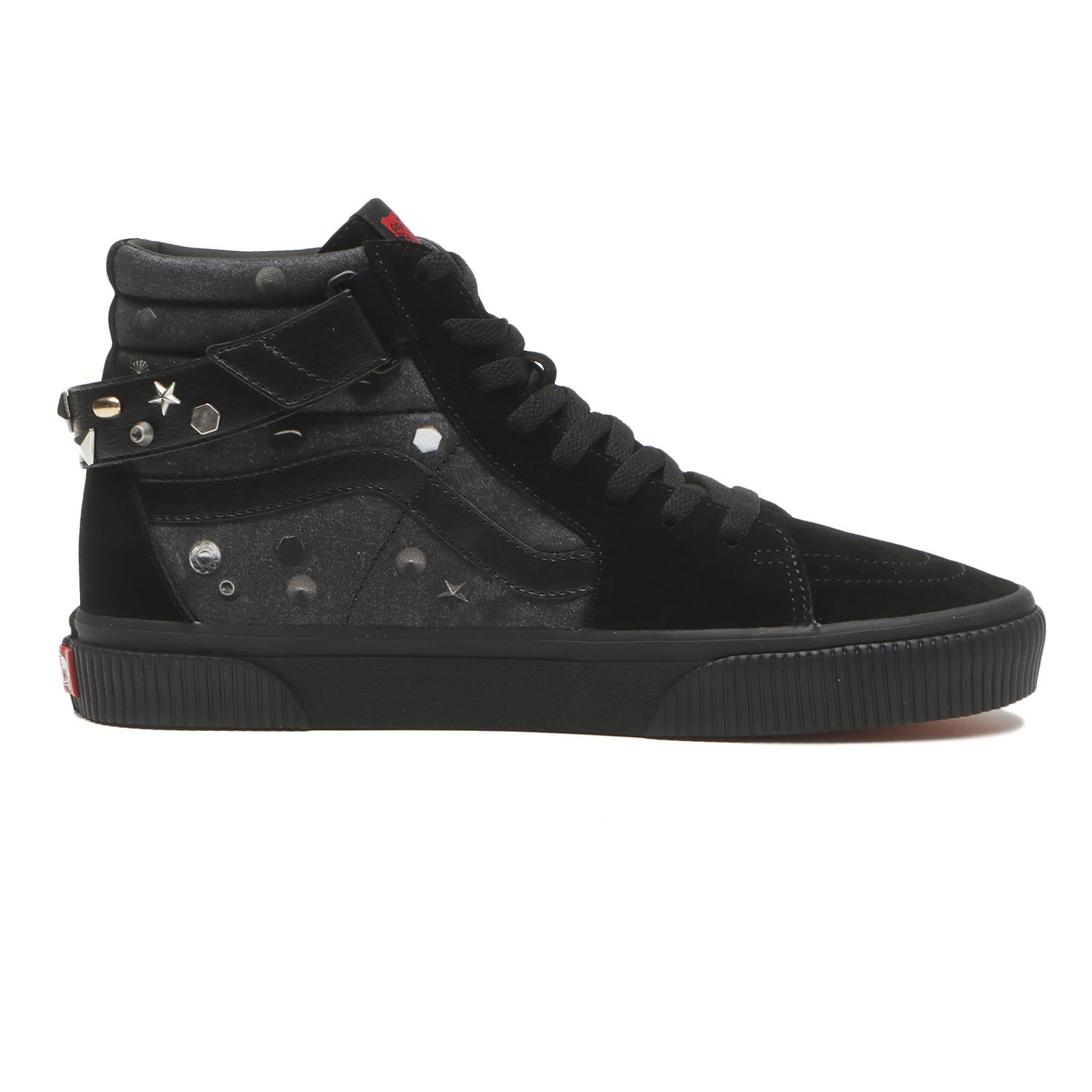 VANS】 ヴァンズ SK8-HI スケートハイ V38CF STDBLT BLACK/BLACK | ABC