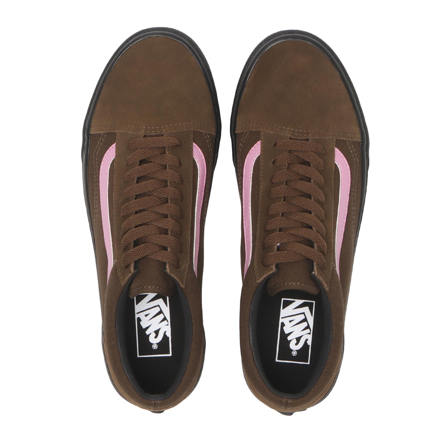 VANS】 ヴァンズ OLD SKOOL オールドスクール V36CF SC MOCHA/PINK