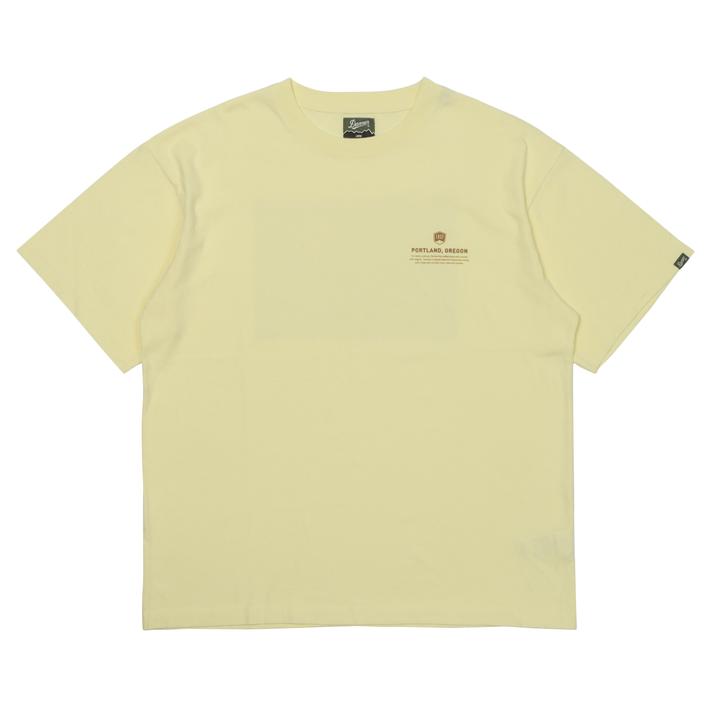 Danner�E�F�A M Mt. HOOD Photo TEE YELLOW