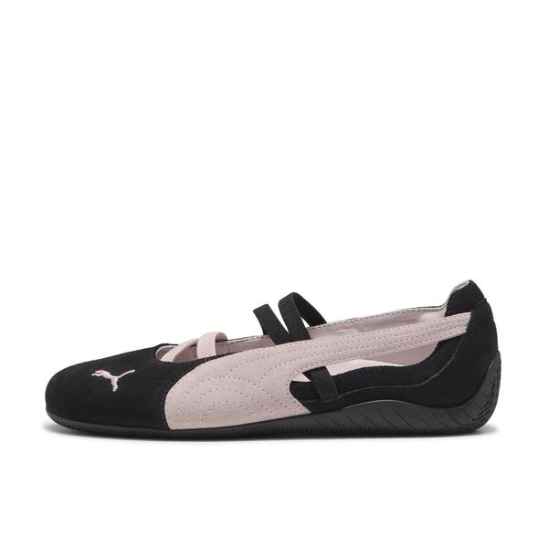 PUMA スピードキャット バレエ スエード ウィメンズ ブラック 22.5cm