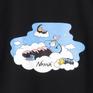  NANGA NANGA Eco Hybrid Raglan Sleeve Oversized Print Tee Moon OSHMAN'S SMU画像7