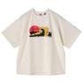  NANGA NANGA Eco Hybrid Raglan Sleeve Oversized Print Tee Sun OSHMAN'S SMU画像1