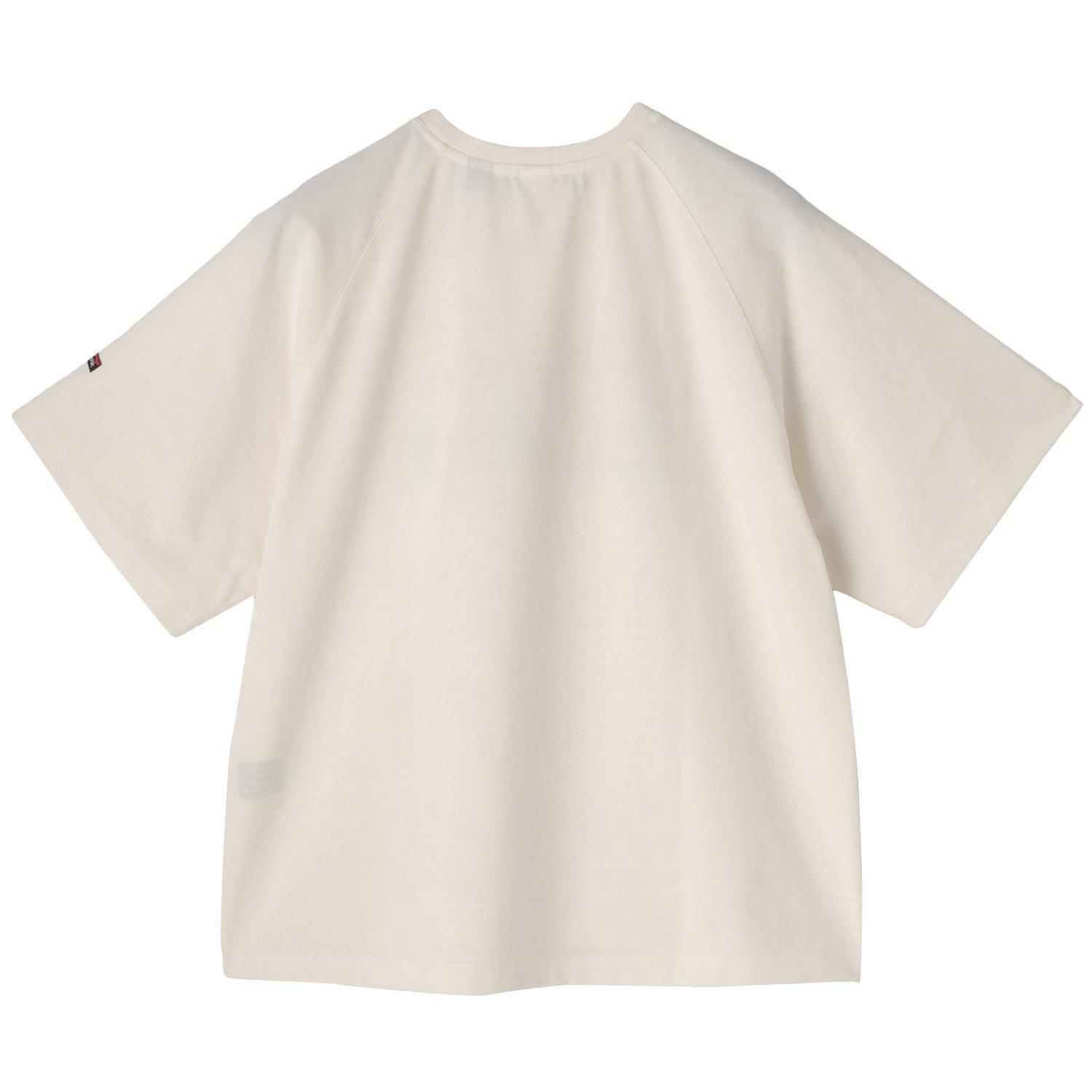 NANGA NANGA Eco Hybrid Raglan Sleeve Oversized Print Tee Sun