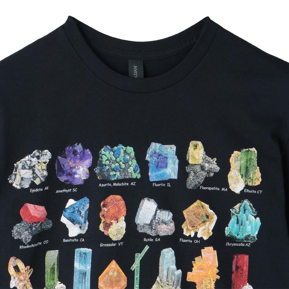  ヴァリアスプリンツ VARIOUS PRINTS Ulitimate Mineral Guide Tee画像2