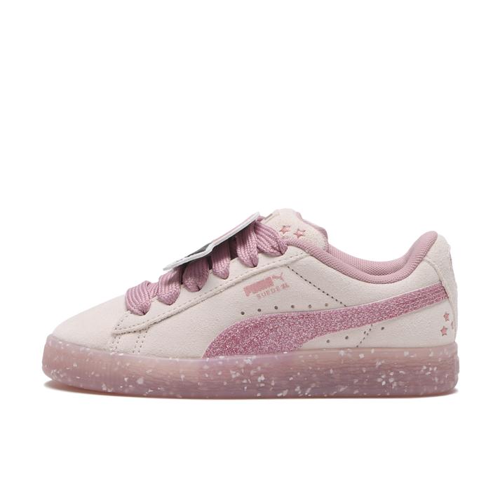 【送料無料】 キッズ 【PUMA】 プーマ 17-21 SUEDE XL HK&FR 2 PS スウェード XL HK&FR 2 PS 403393 01J.FLOWER 17cm