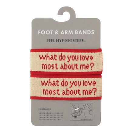 FEEL MY FOOTSTEPS フットバンド