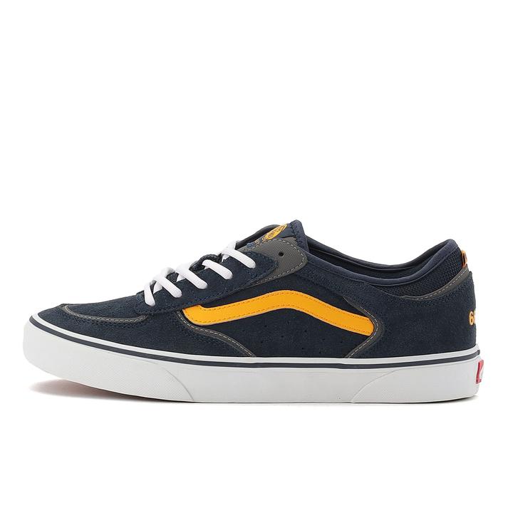 VANS �X�P�[�g���[���[ NAVY/YELLOW