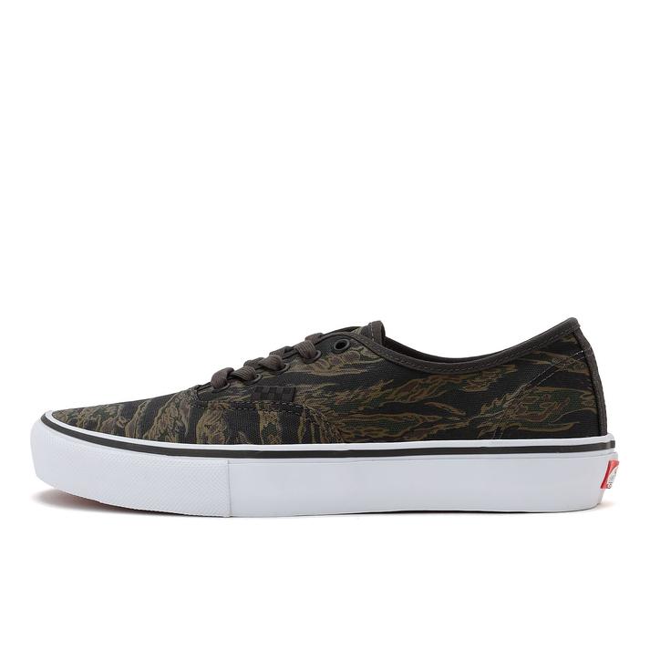 VANS �X�P�[�g�I�[�Z���e�B�b�N TIGER CAMO GN