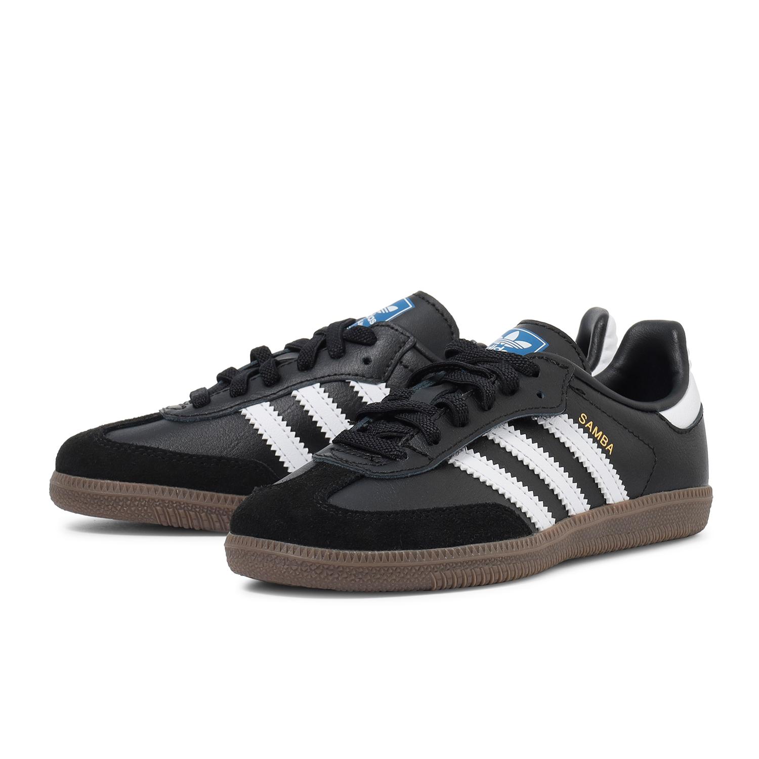 adidas SAMBA OG C 21cm ブラック adidas SAMBA OG C CORE BLACK/FOOT WEAR WHITE/GUM（アディダス
