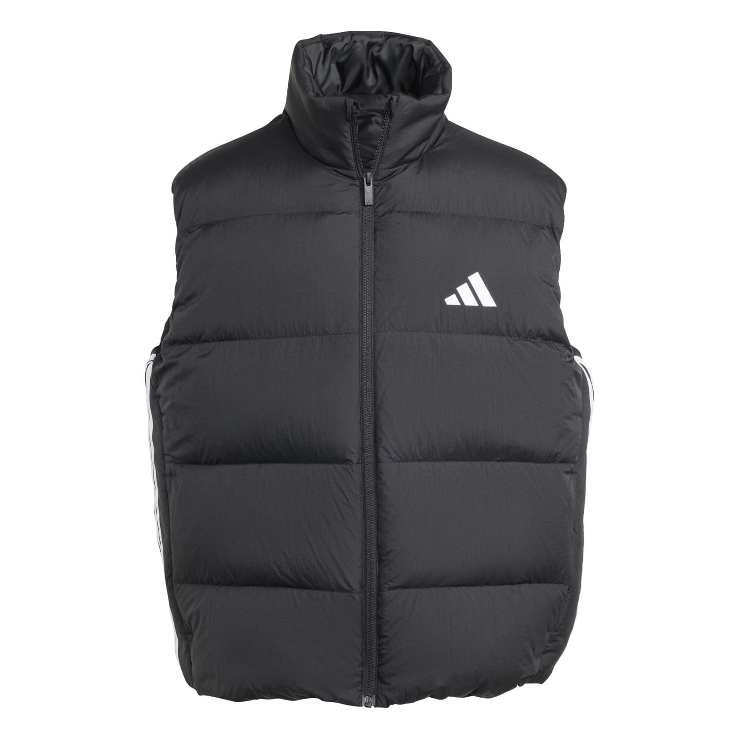 adidas】 アディダス M ESS 3S PUFFER ダウンベスト ショートスリーブ